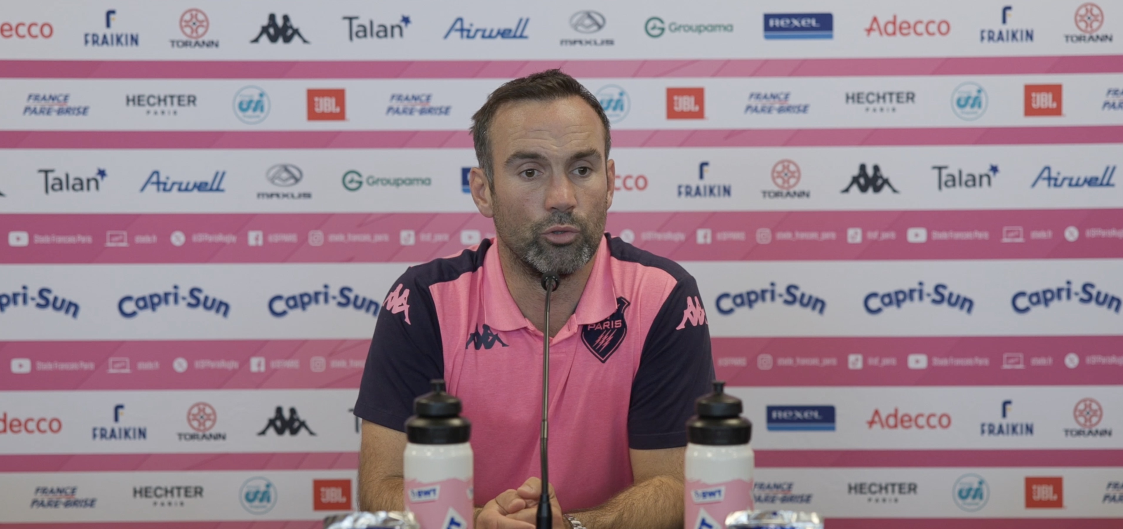 Press conference before Paris / Toulon – SFP